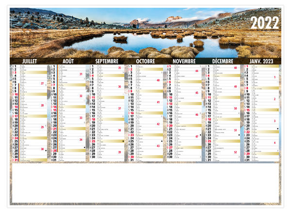 Calendrier Ramadan 2023 Haute Savoie Calendriers Publicitaires Bancaires Territoires De France | Kelcom
