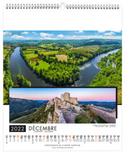 Calendrier illustré publicitaire - La France panoramique - 480 x 580 13