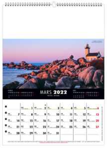 Calendrier mural personnalisable - France - 240 x 330 1