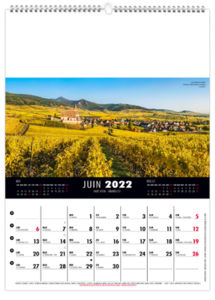 Calendrier mural personnalisable - France - 240 x 330 4