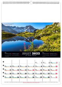Calendrier mural personnalisable - France - 240 x 330 5