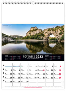 Calendrier mural personnalisable - France - 240 x 330 9