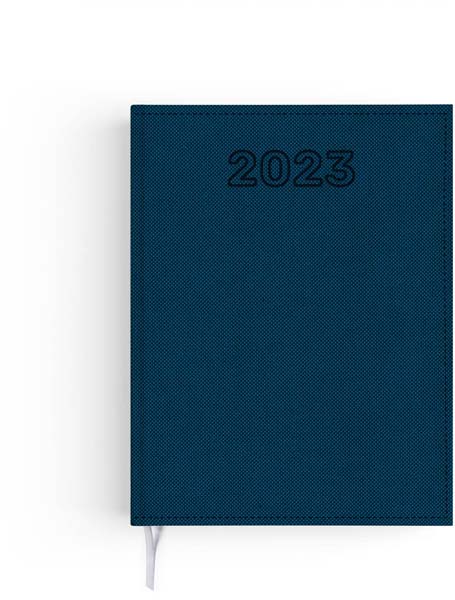 agenda Emboité personnalisable|Semainier Elite - 210X270 : agenda Emboité Personnalisable Semainier Elite - 210X270 Bleu 1