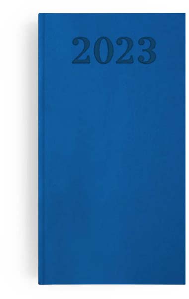 agenda Emboité personnalisé|Semainier Harmonie - 210X270 : agenda Emboité Personnalisé Semainier Harmonie - 210X270 Indigo 1