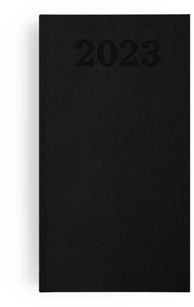 agenda Emboité personnalisé|Semainier Harmonie - 210X270 : agenda Emboité Personnalisé Semainier Harmonie - 210X270 Noir 2