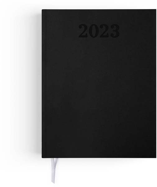agenda Emboité personnalisé|Semainier Paris - 210X270 : agenda Emboité Personnalisé Semainier Paris - 210X270 Noir 2