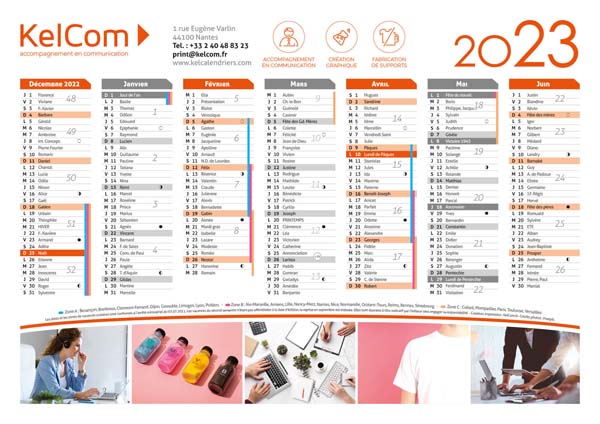 Image - calendrier personnalisé