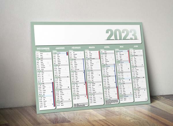 Pantone - calendrier personnalisé