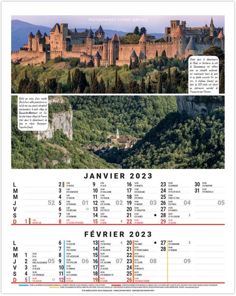 Bloc personnalisable - En France - 210 x 330