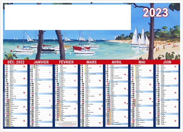 Calendrier Personnalisable Aymeric - 270X208