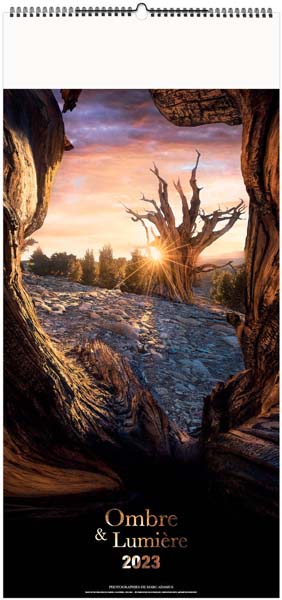 Calendrier Personnalisable Illustré Ombre Et Lumière - 210X450