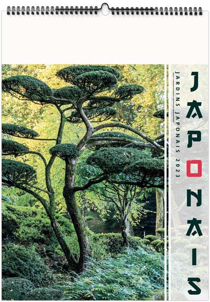 Calendrier Personnalisé Illustré Jardins Japonais - 210X290