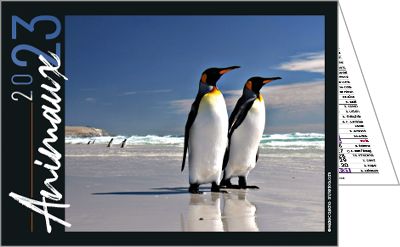 Calendrier publicitaire de poches, Nos animaux Préférés