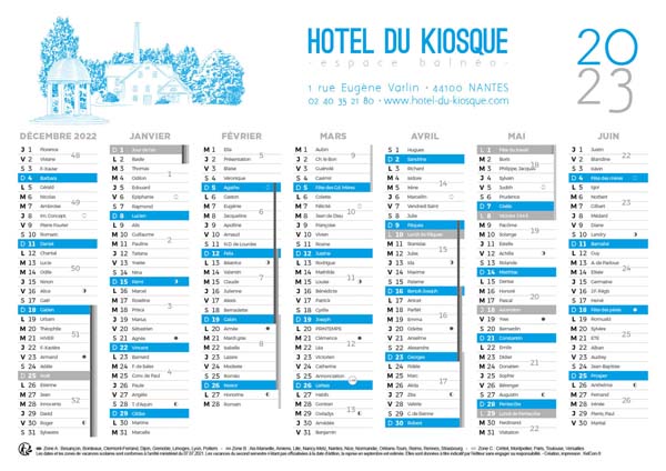 Illustrations - Calendrier Personnalisé