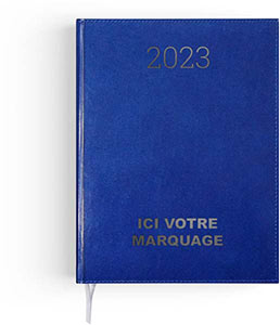 agenda Emboité personnalisé| Elite - 90X165 : agenda Emboité Personnalisé Elite - 90X165 Bleu