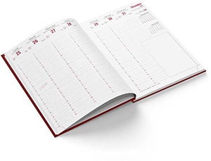agenda Emboité Personnalisé Semainier Paris - 210X270 6