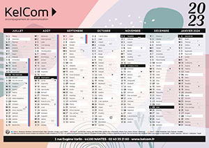 Abstrait - Calendrier personnalisé 1
