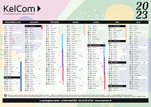 Abstrait - Calendrier personnalisé 2