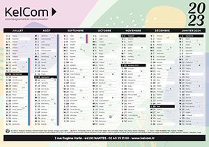 Abstrait - Calendrier personnalisé 3