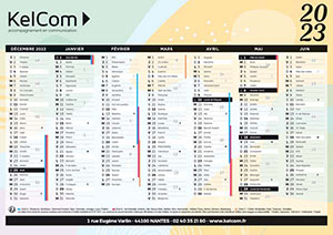 Abstrait - Calendrier personnalisé 4