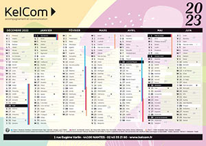 Abstrait - Calendrier personnalisé 6