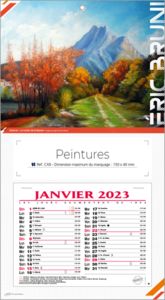 Bloc calendriers publicitaires peintures, Arti Peinture 2