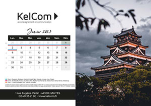 Calendrier Personnalisé Carré 21.0 x 14.8 cm 1