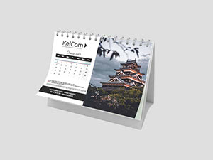 Calendrier Personnalisé Carré 21.0 x 14.8 cm 5