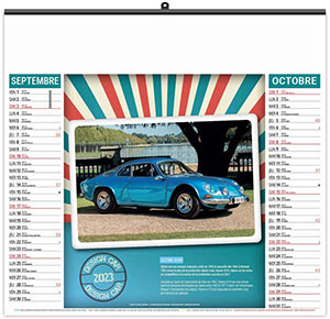 Calendrier illustré personnalisable - Éco design car - 480 x 350 10