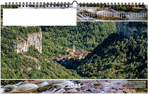 Calendrier illustré personnalisable - Envergure - 600 x 360 11
