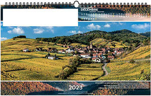 Calendrier illustré personnalisable - Envergure - 600 x 360 12