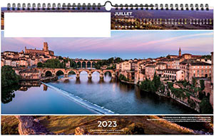 Calendrier illustré personnalisable - Envergure - 600 x 360 7