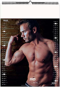 Calendrier illustré personnalisable - Fatal - 330 x 490 3