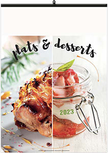 Calendrier illustré personnalisable - Plats et desserts - 210 x 290 7