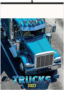 Calendrier illustré personnalisable - Trucks - 300 x 420 1