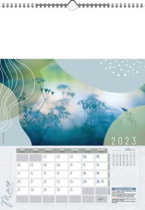 Calendrier Illustré Publicitaire - Survol 1