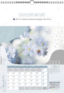 Calendrier Illustré Publicitaire - Survol 12