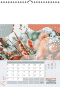 Calendrier Illustré Publicitaire - Survol 3