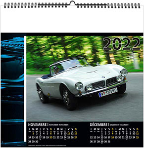 Calendrier illustré publicitaire - Design car - 480 x 480 9