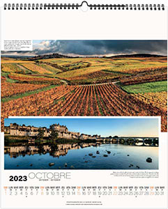 Calendrier illustré publicitaire - La France panoramique - 480 x 580 10
