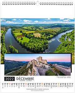 Calendrier illustré publicitaire - La France panoramique - 480 x 580 13
