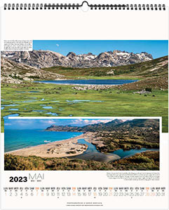 Calendrier illustré publicitaire - La France panoramique - 480 x 580 5