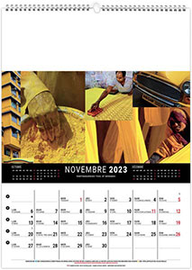 Calendrier mural personnalisable - Couleurs voyage - 240 x 330 9
