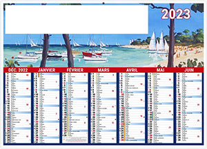 Calendrier Personnalisable Aymeric - 270X208