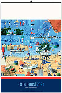 Calendrier Personnalisable Illustré Côte Ouest - 210X310 1
