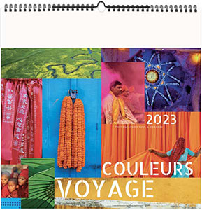 Calendrier Personnalisable Illustré Couleurs Voyage - 330X330 1