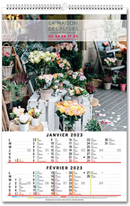Calendrier Personnalisé Illustré Light - 210X330 1