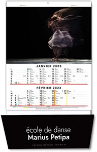 Calendrier Personnalisé Illustré Light - 210X330 2