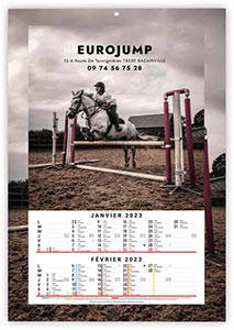 Calendrier Personnalisé Illustré Light - 210X330