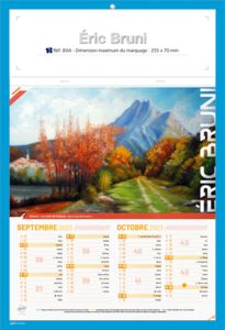 Calendrier publicitaire à personnaliser artiste, Blythe Scott 3
